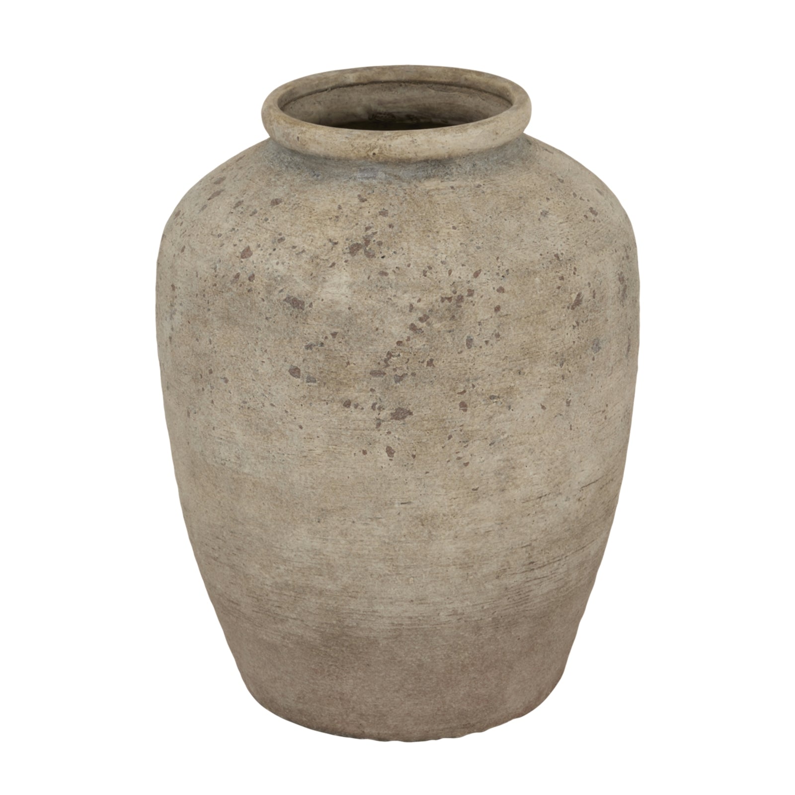 Deruta Large Mottled Vase