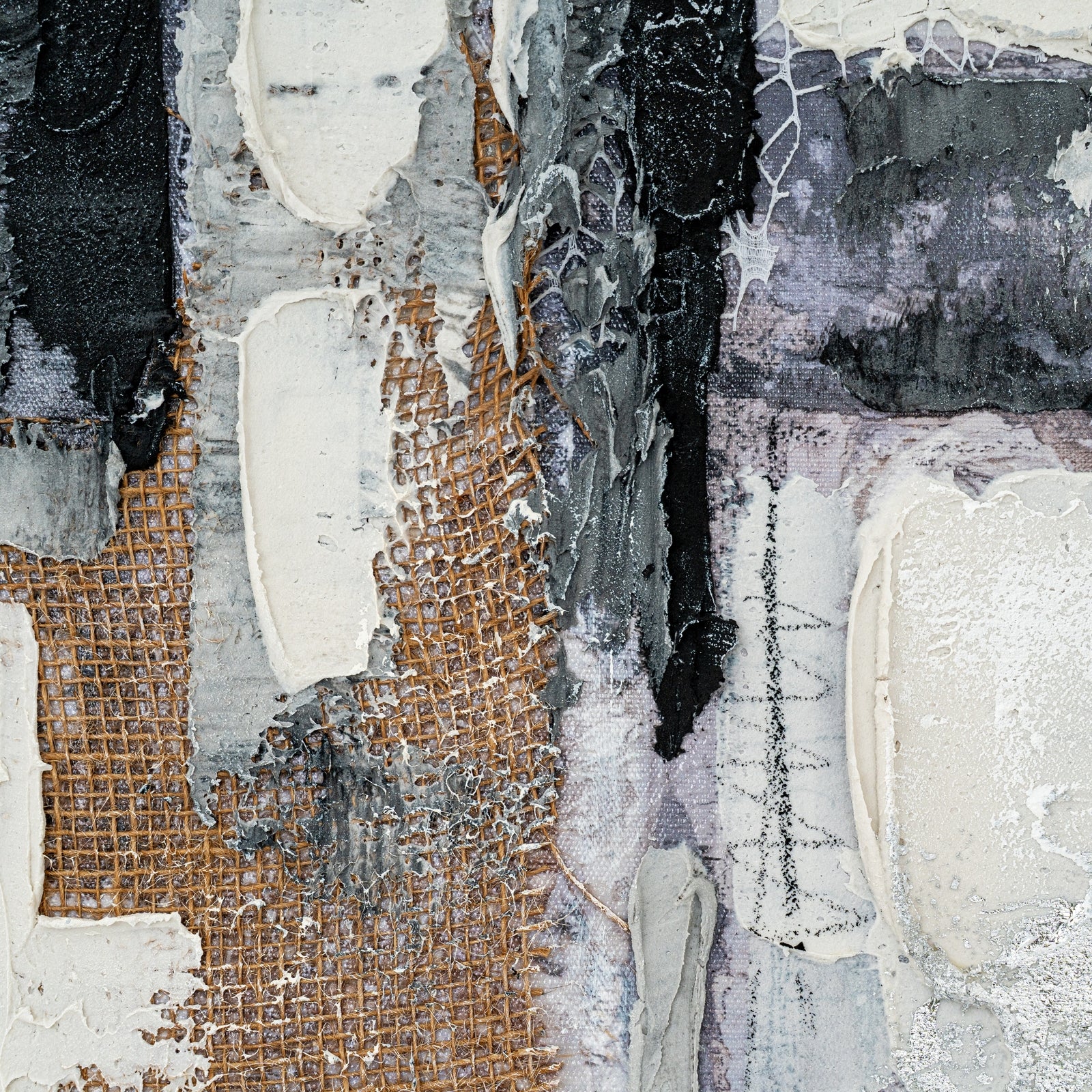 Fusion Hand Painted Canvas In Frame