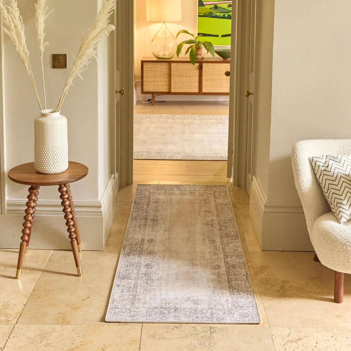 Eco-Washable Brocade Border