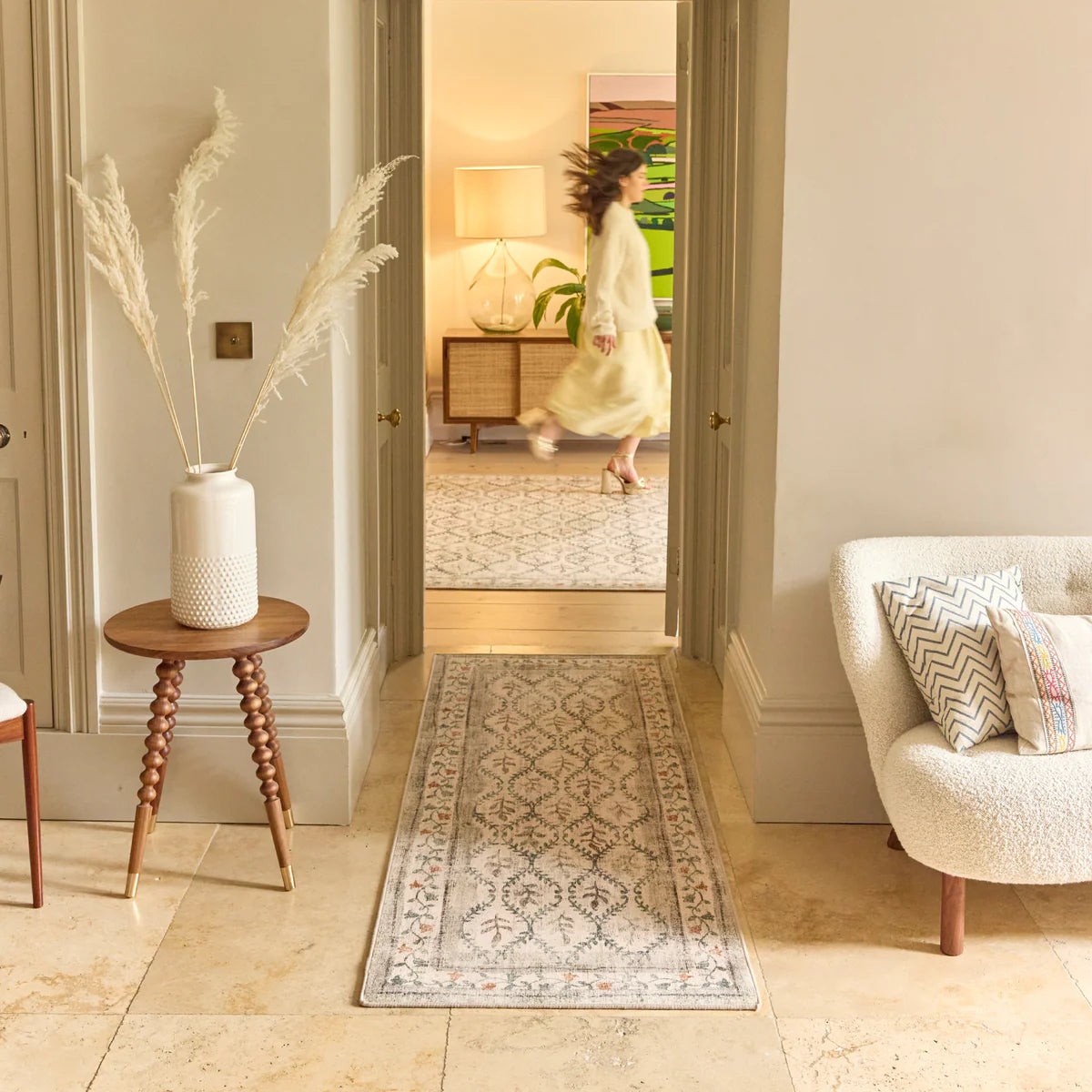 Eco-Washable English Garden