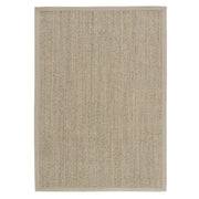 Sisal Weave Light Beige with Sand Border
